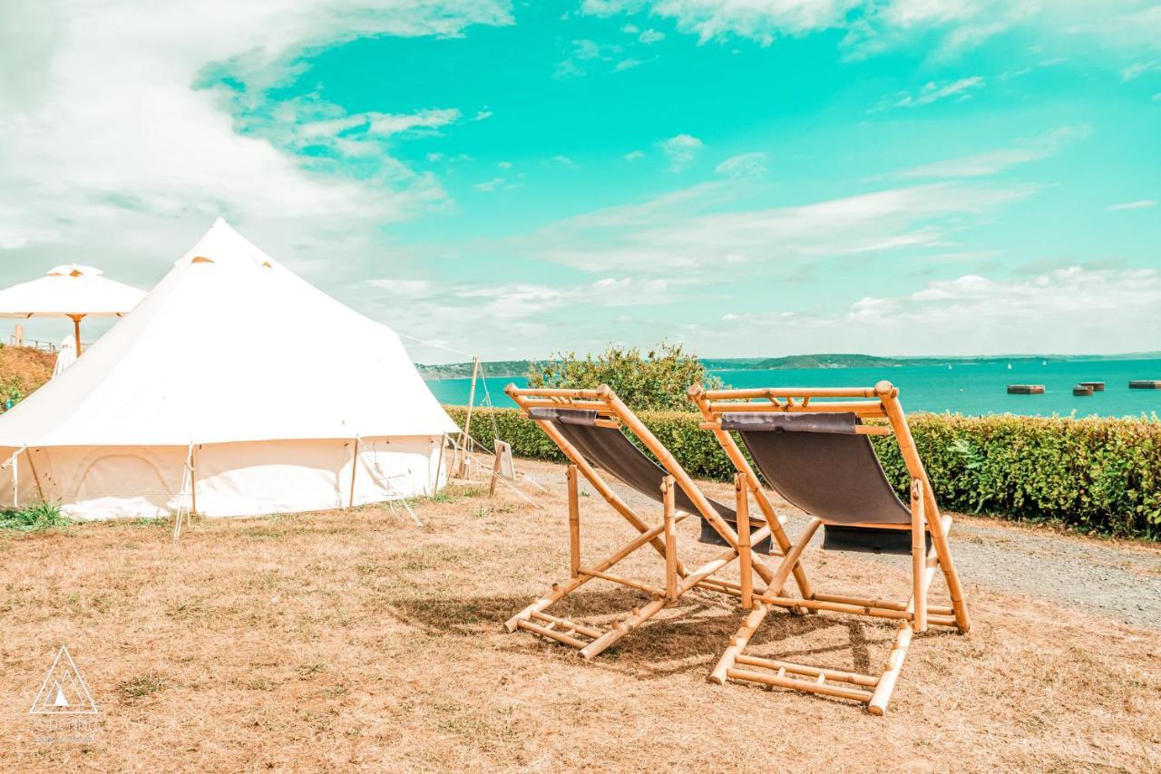 Lodg'Ing Nature Camp Presqu'Ile Crozon Lanvéoc Dış mekan fotoğraf